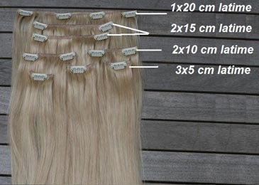 Extensii de par clip-on Bucuresti